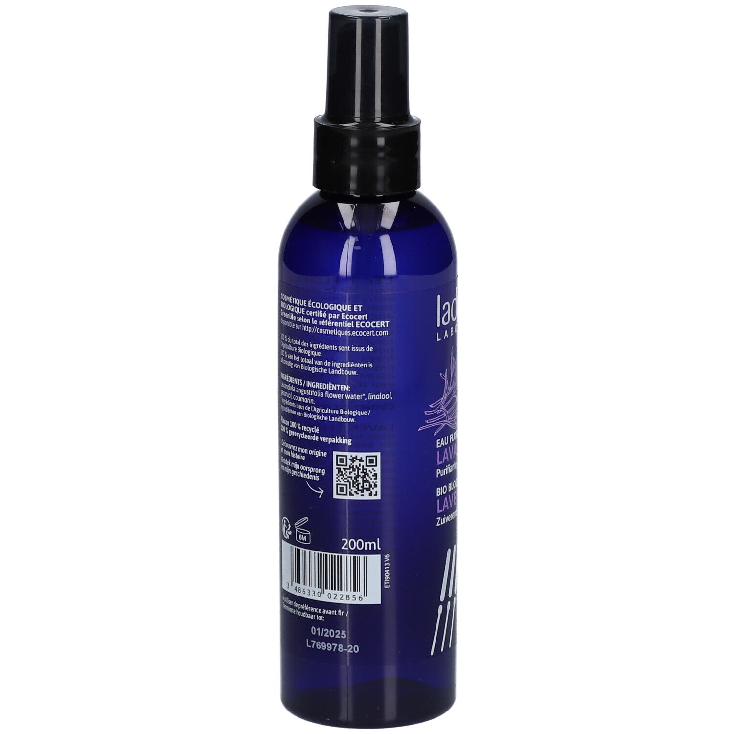 Ladrôme Eau Florale de Lavande Bio