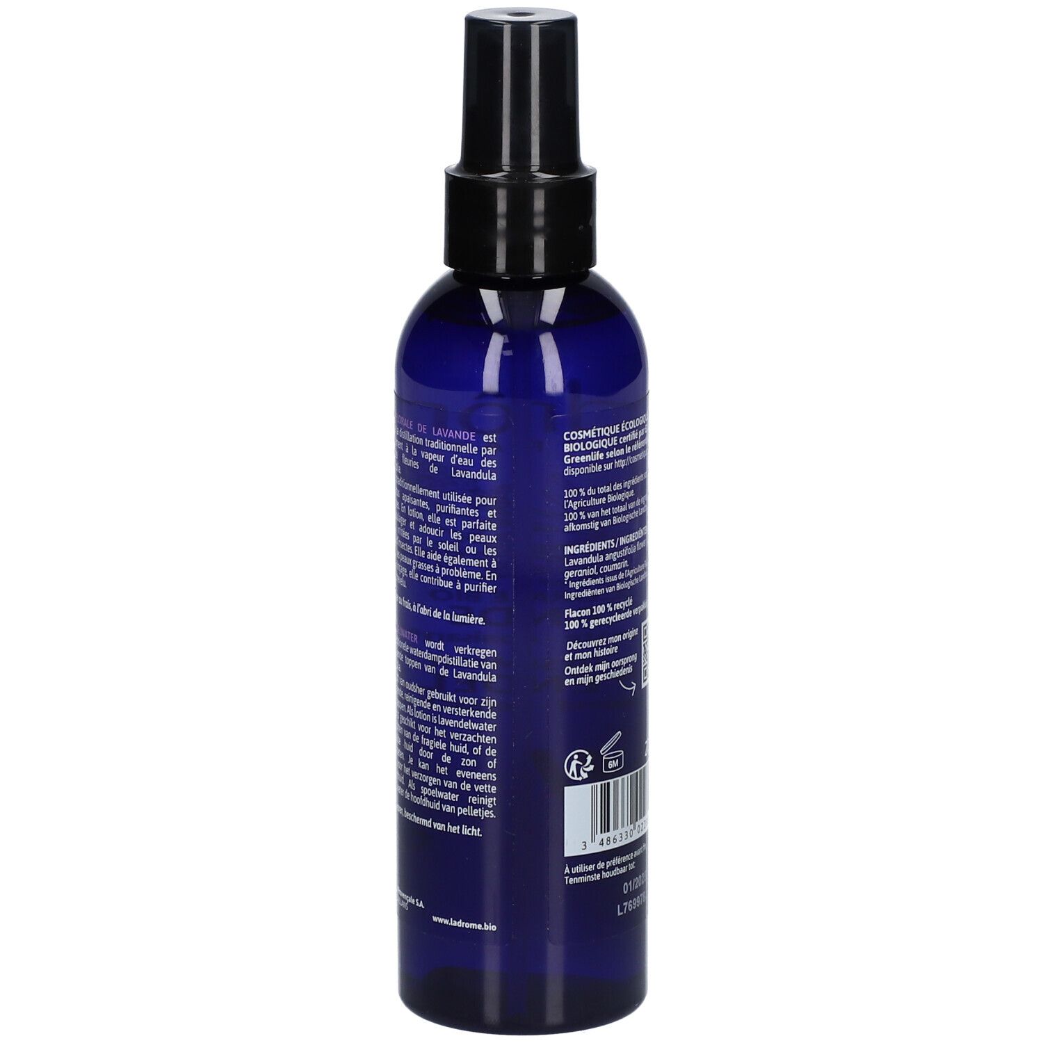 Ladrôme Eau Florale de Lavande Bio