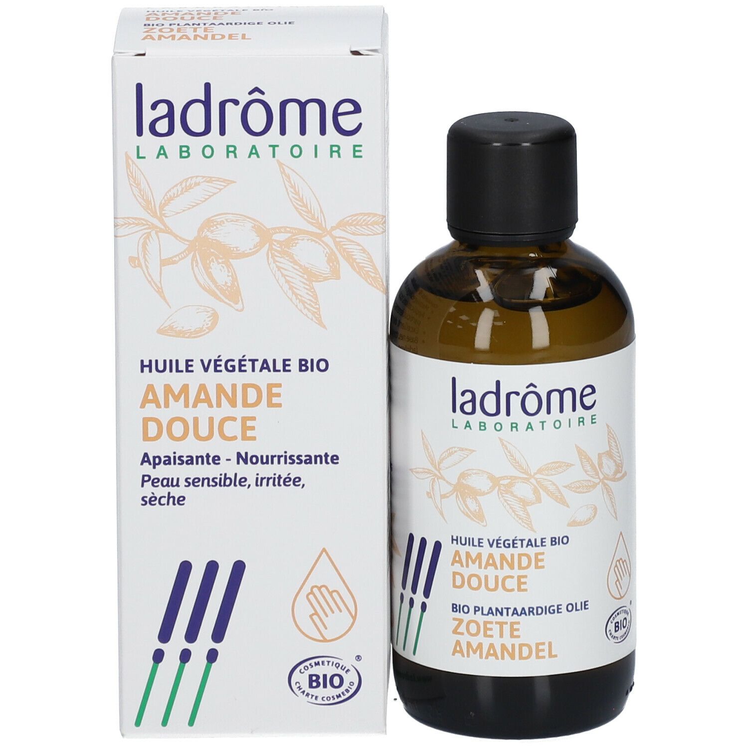 Ladrôme Amande Douce Huile Végétale Bio