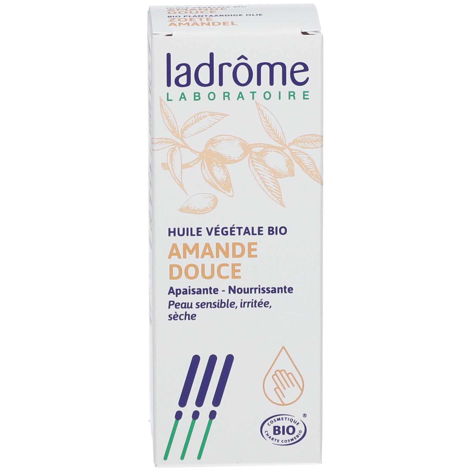 Ladrôme Amande Douce Huile Végétale Bio