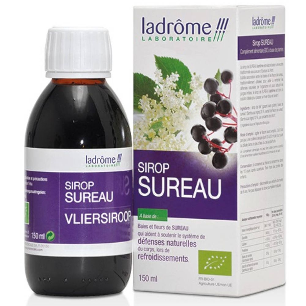 Ladrôme Sirop de Sureau Bio