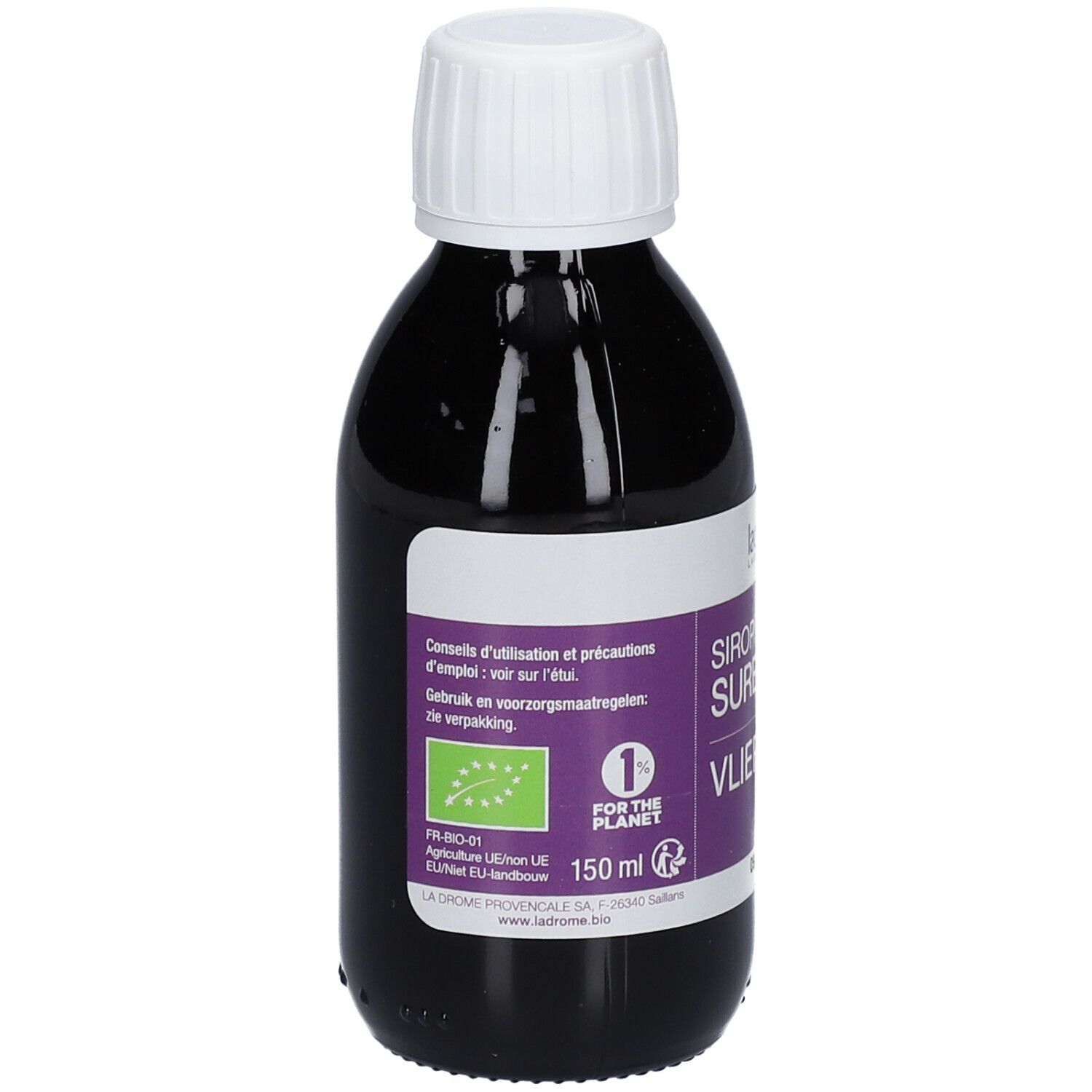 Ladrôme Sirop de Sureau Bio