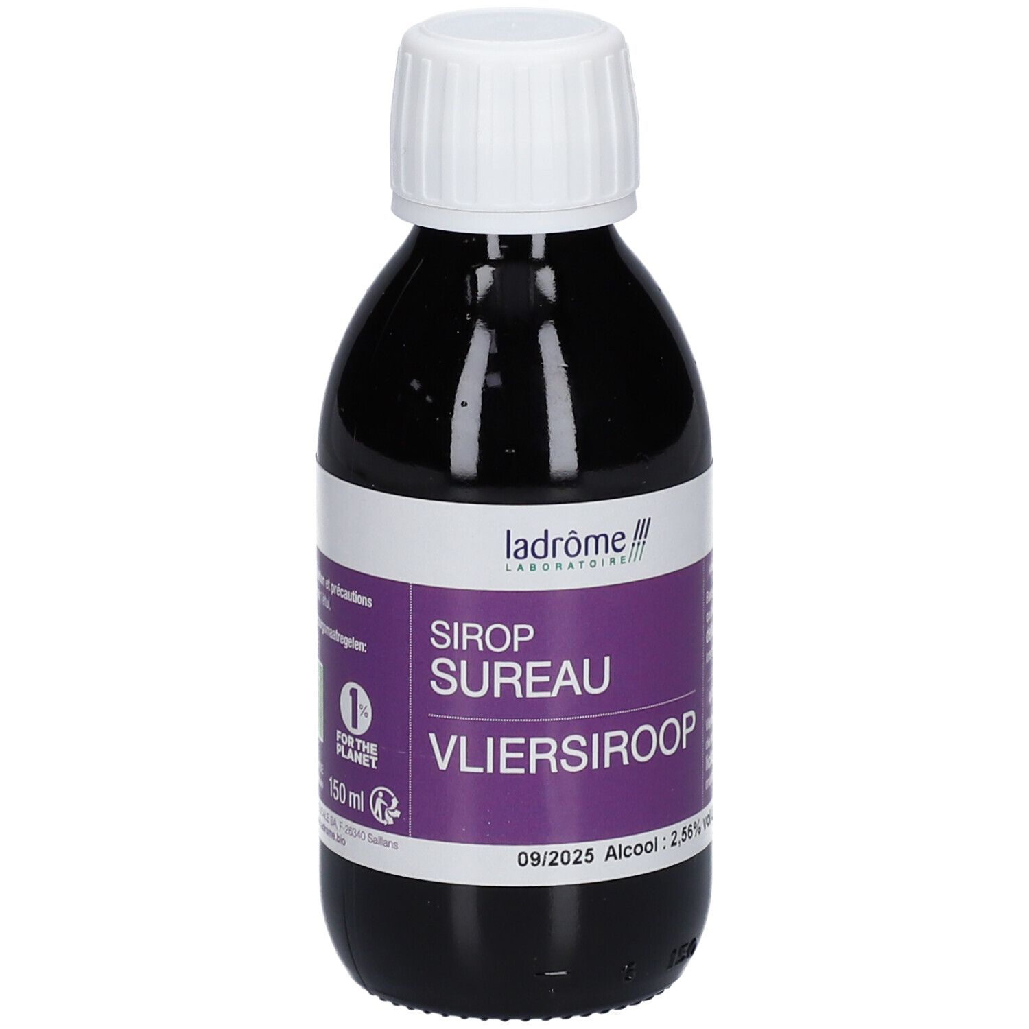 Ladrôme Sirop de Sureau Bio