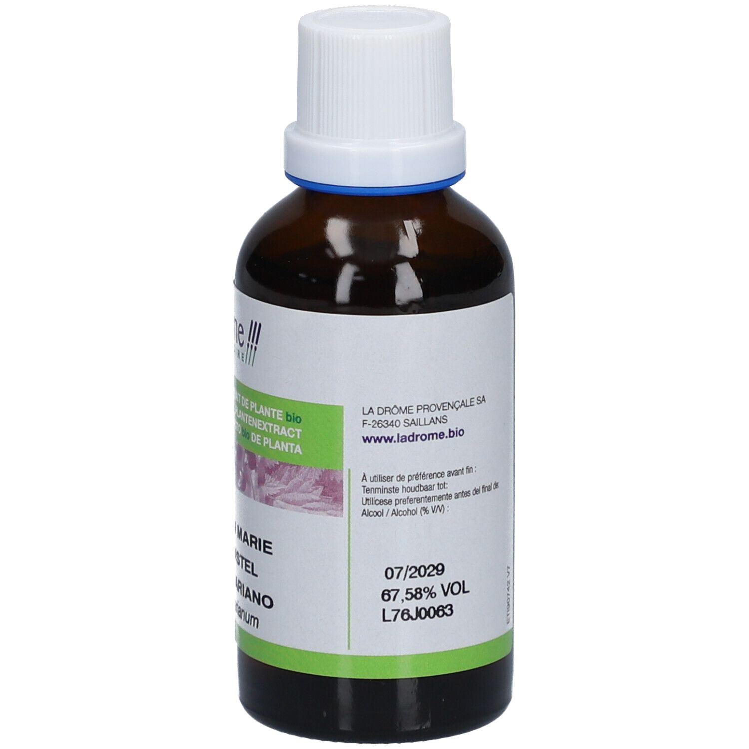 Ladrôme Plantenextract Mariadistel Bio