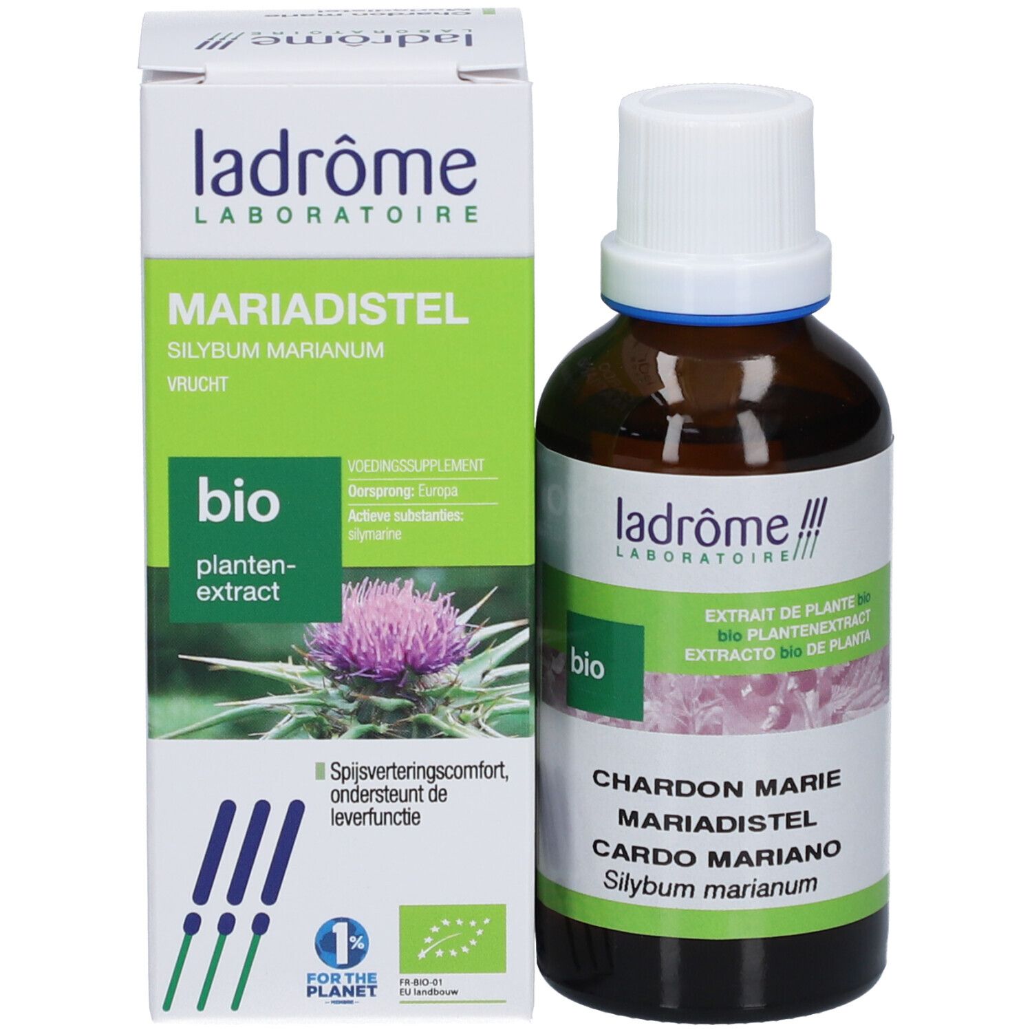 Ladrôme Plantenextract Mariadistel Bio