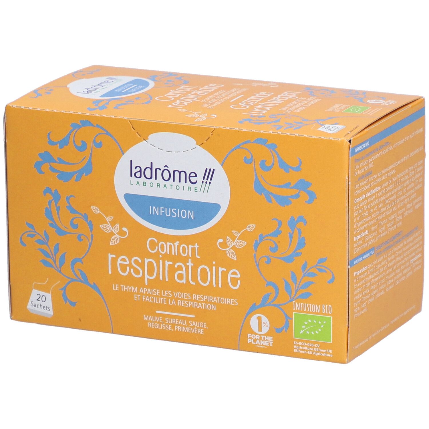 Ladrôme Infusion Confort Respiratoire Bio