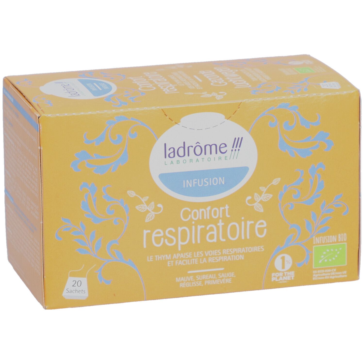 Ladrôme Infusion Confort Respiratoire Bio