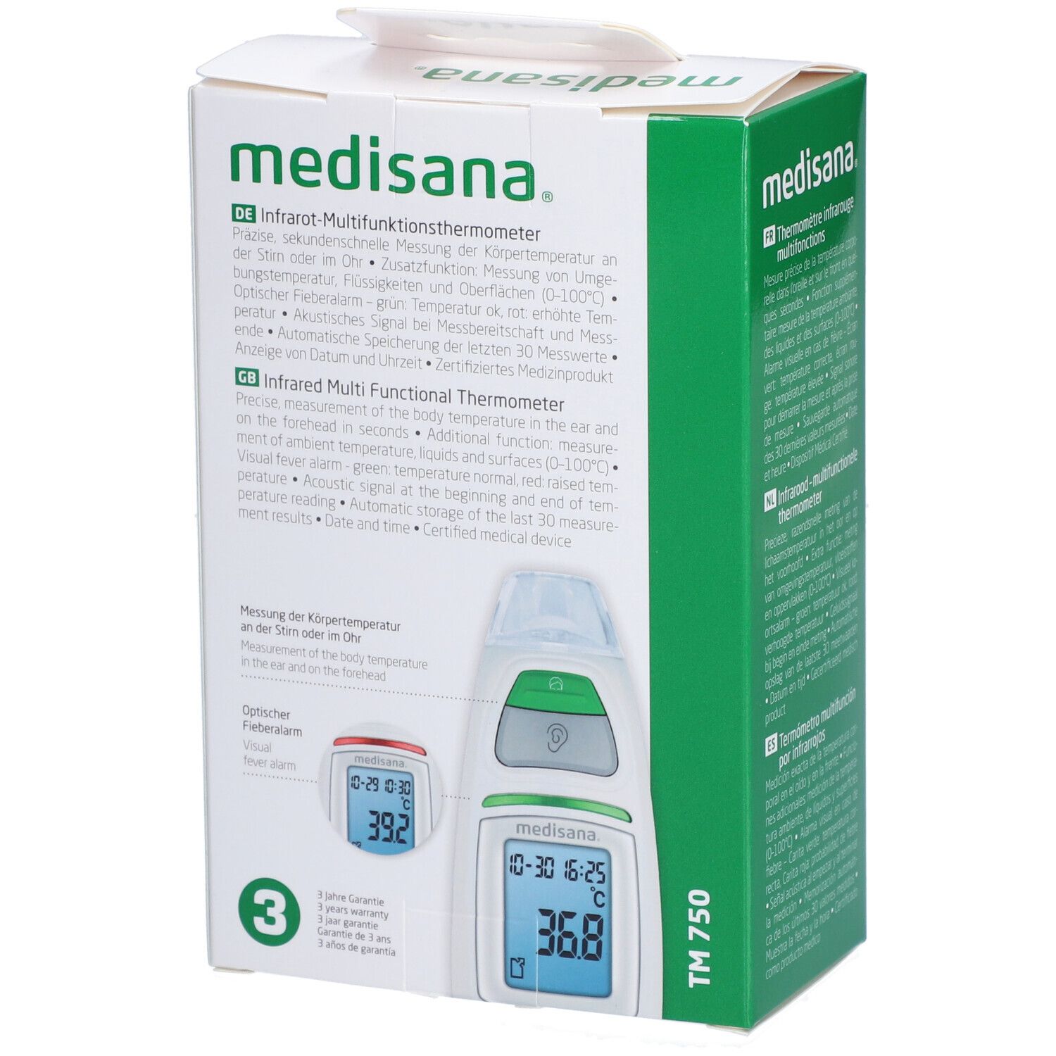 Medisana Multifunctionele Thermometer Infrarood TM750