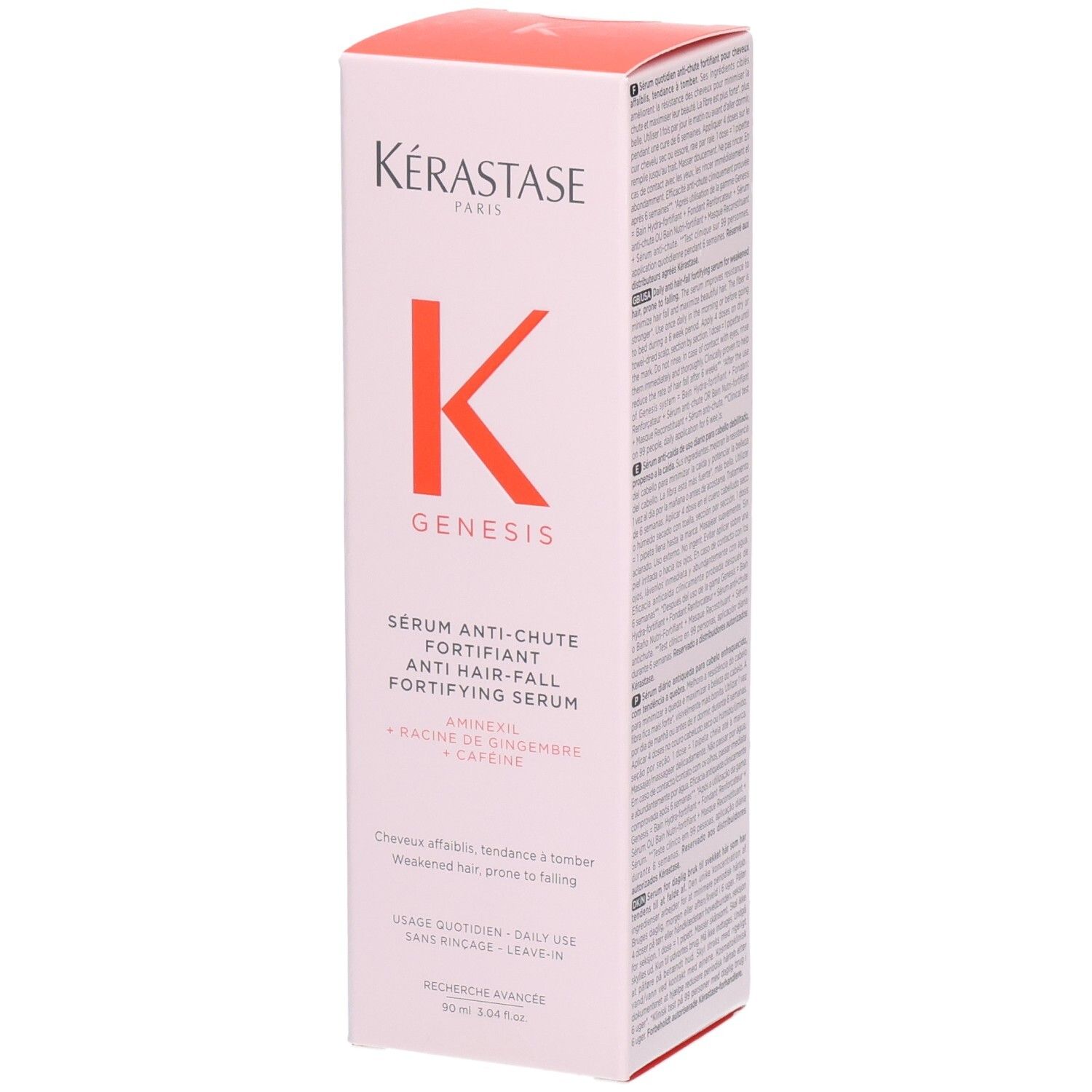 Sérum fortifiant anti-chute Kérastase Genesis. 90 ml.