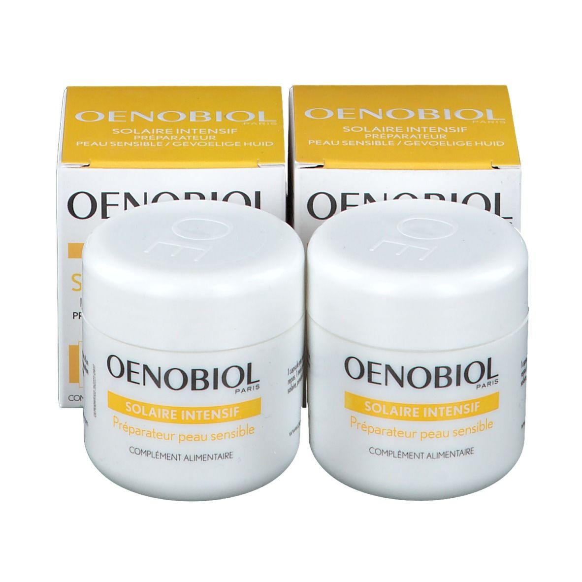 Oenobiol Solaire Intensif Peau Sensible TRIO