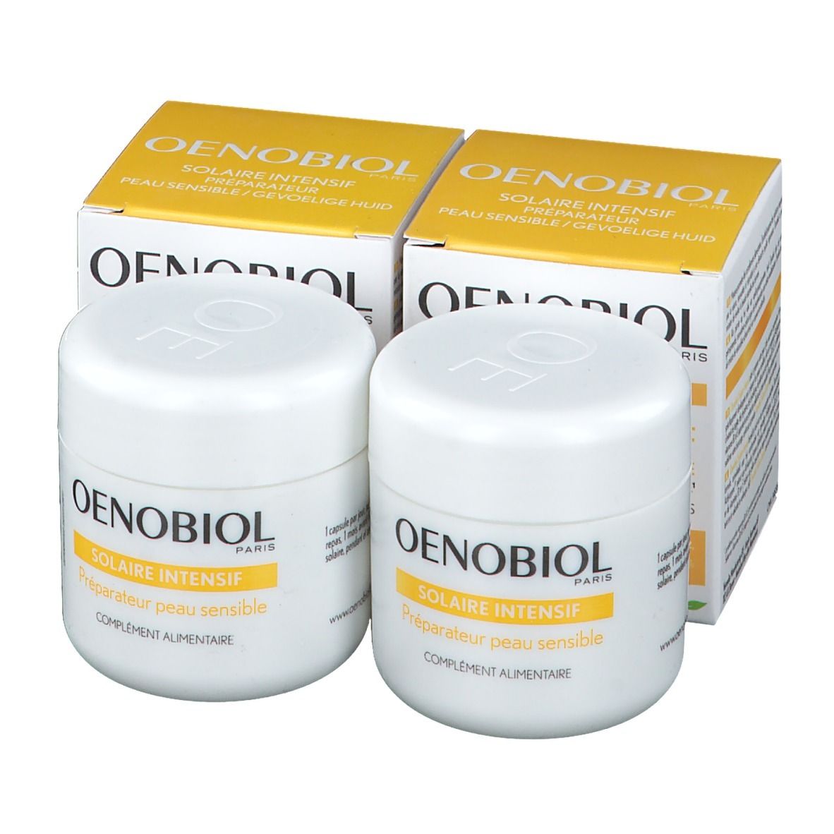 Oenobiol Solaire Intensif Peau Sensible TRIO