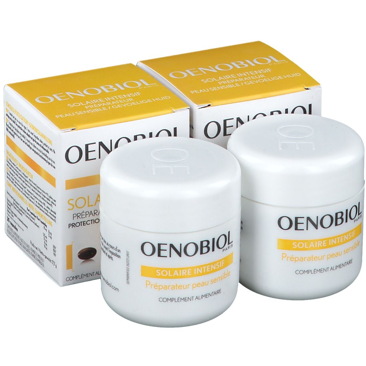 Oenobiol Solaire Intensif Peau Sensible TRIO