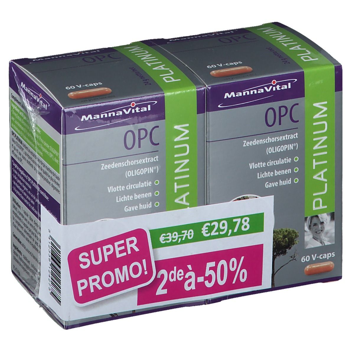 MannaVital OPC Platinum DUO Verlaagde Prijs