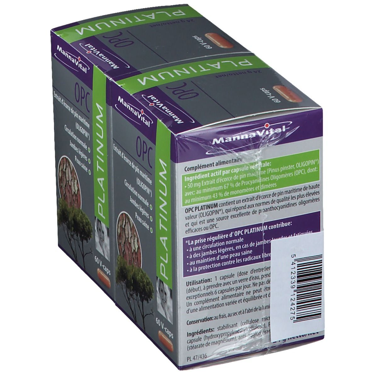 MannaVital OPC Platinum DUO Verlaagde Prijs