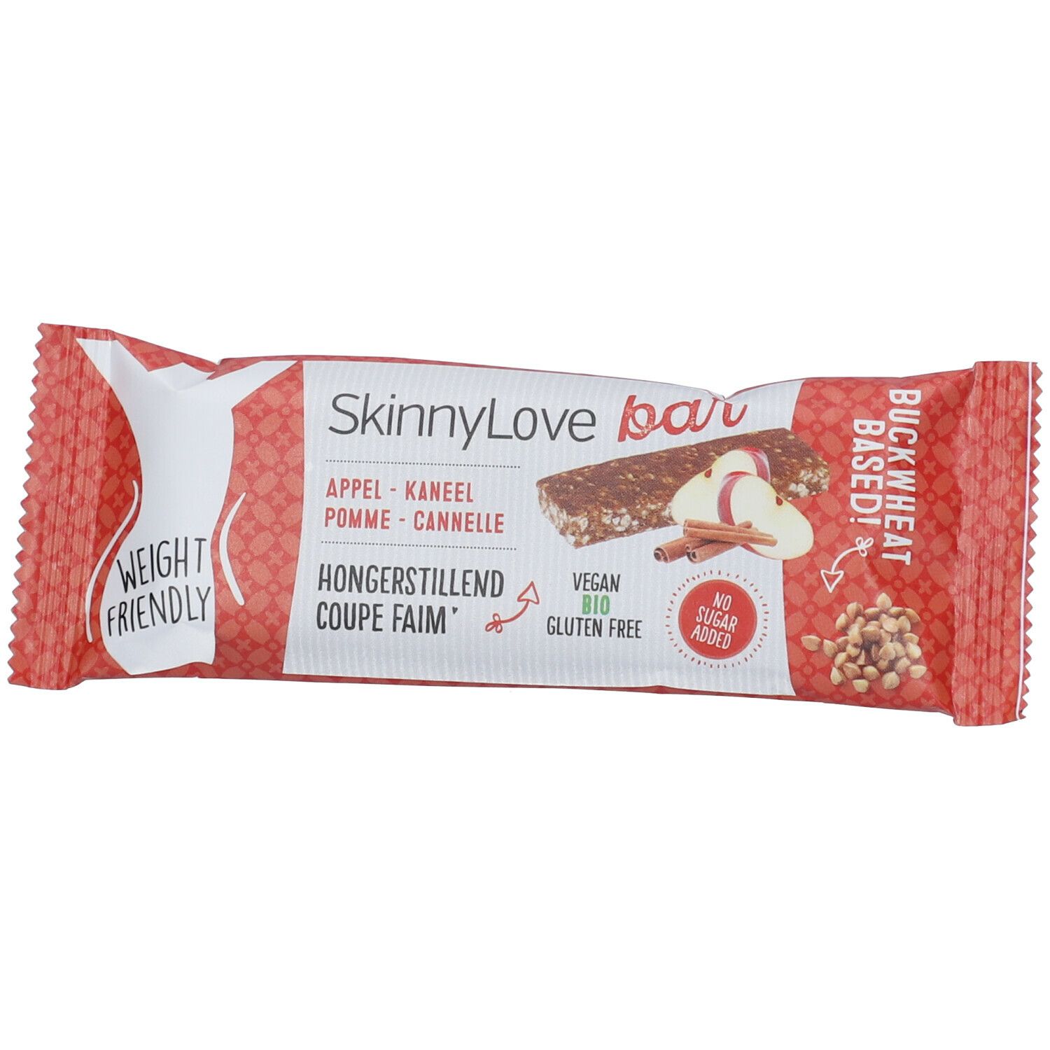 SkinnyLove Barre Coupe-Faim Pomme-Cannelle