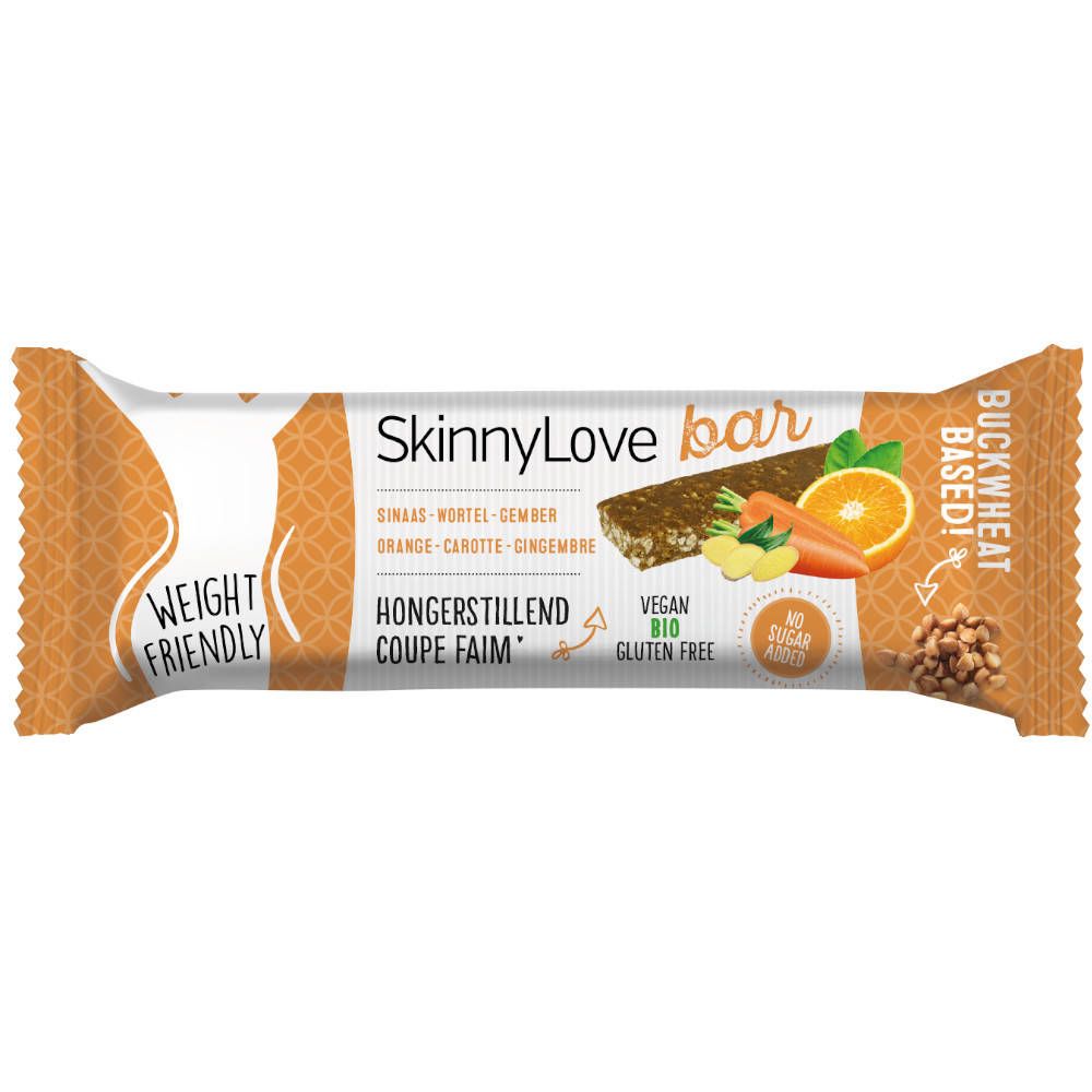 SkinnyLove Barre Coupe-Faim Carotte-Gingembre