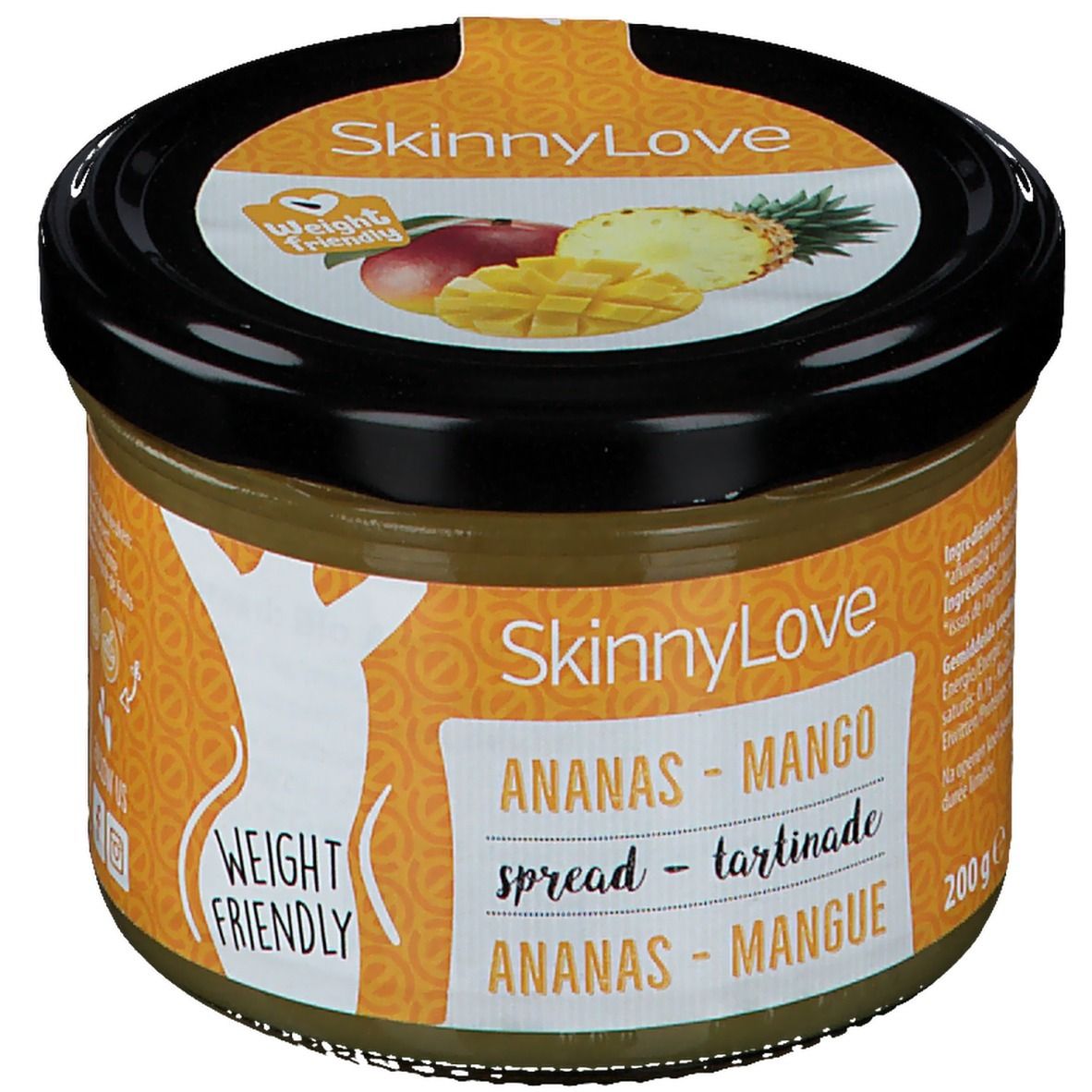 SkinnyLove Tartinade Ananas-Mangue