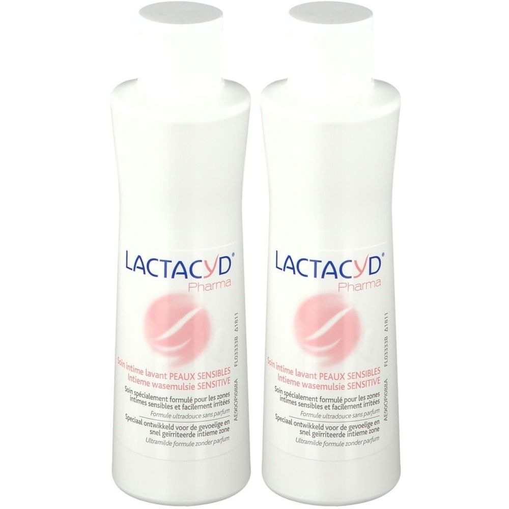 Lactacyd Pharma Intieme Wasemulsie Sensitive DUO Verlaagde Prijs
