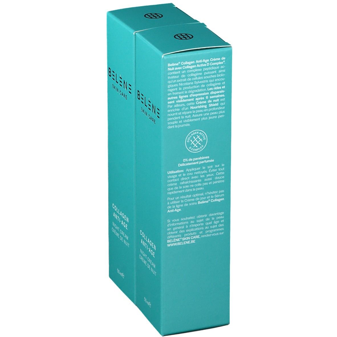 Belène Collagen Anti-Age Night Cream 1+1 GRATUIT