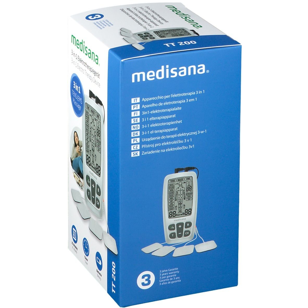 Medisana 3-en-1 Electrothérapie TT 200