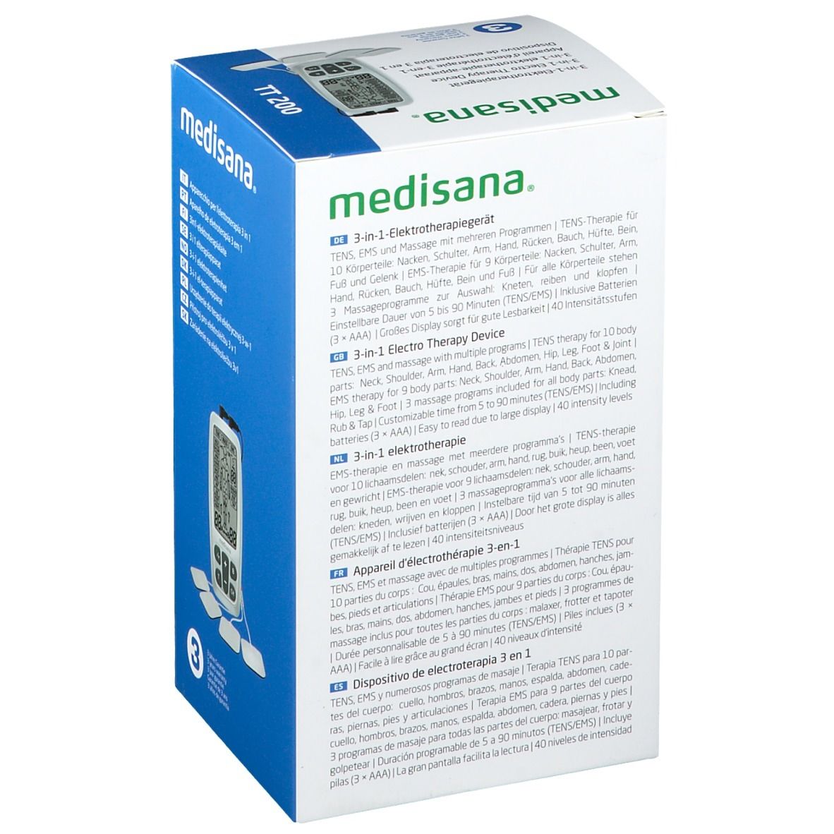 Medisana 3-in-1 Elektrotherapie TT 200