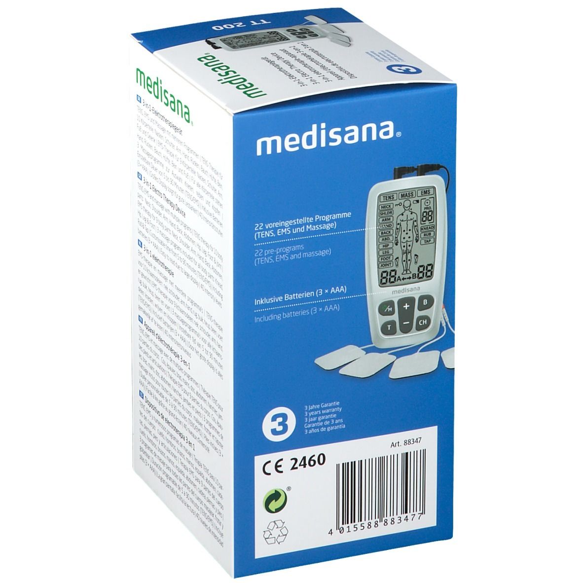 Medisana 3-in-1 Elektrotherapie TT 200