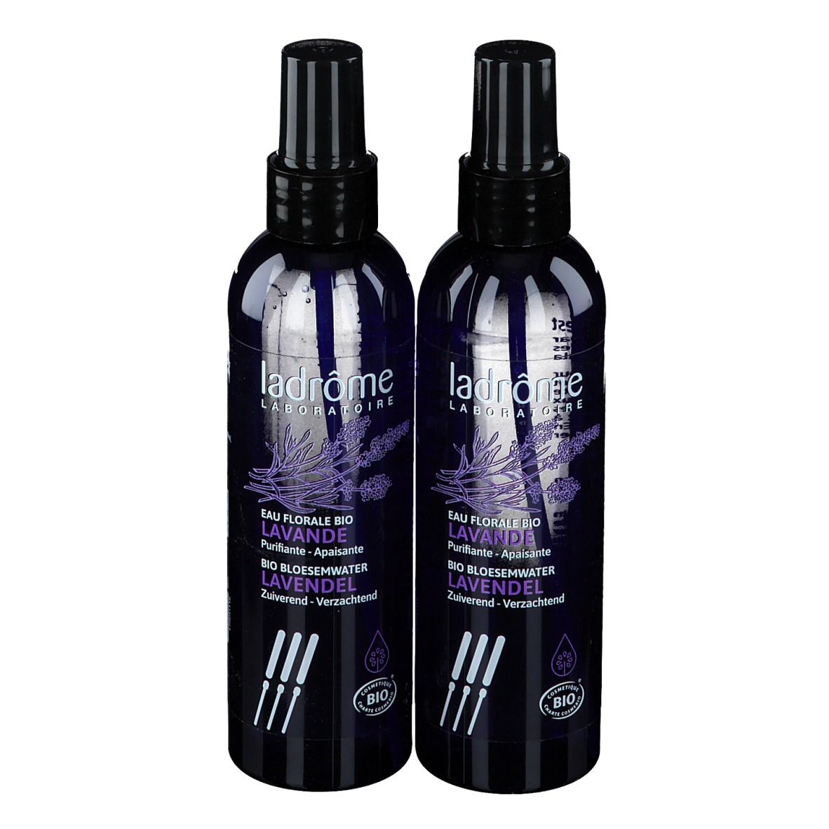 Ladrôme Eau Florale de Lavande Bio DUO
