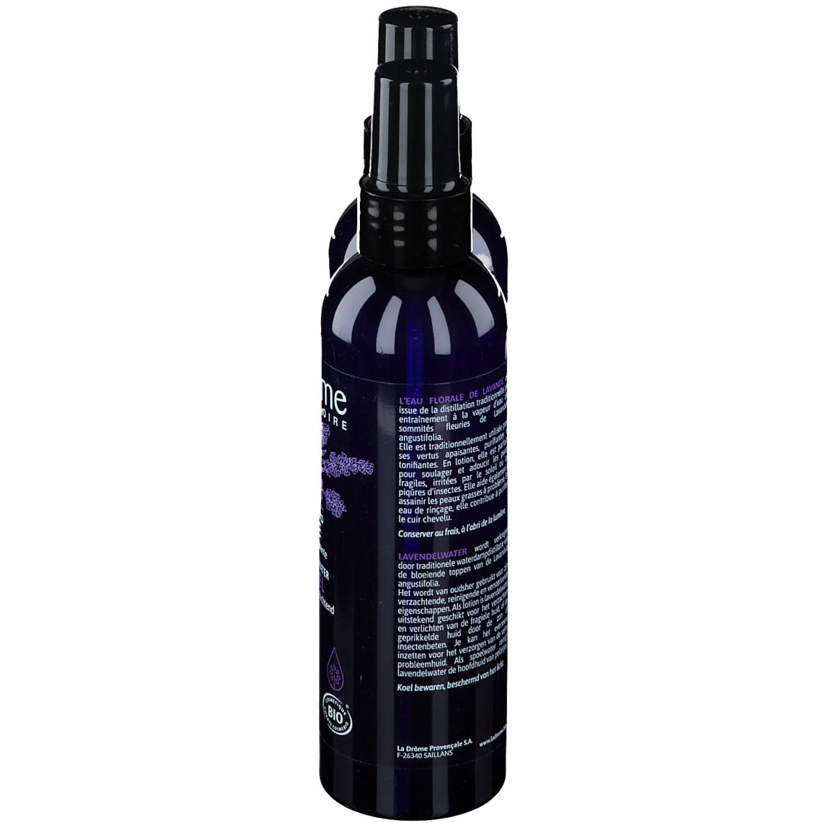 Ladrôme Eau Florale de Lavande Bio DUO
