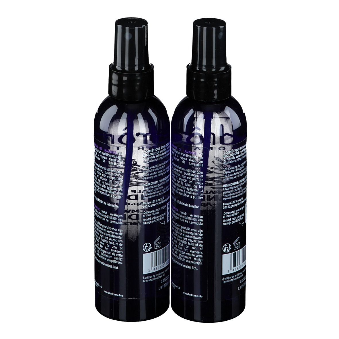 Ladrôme Eau Florale de Lavande Bio DUO