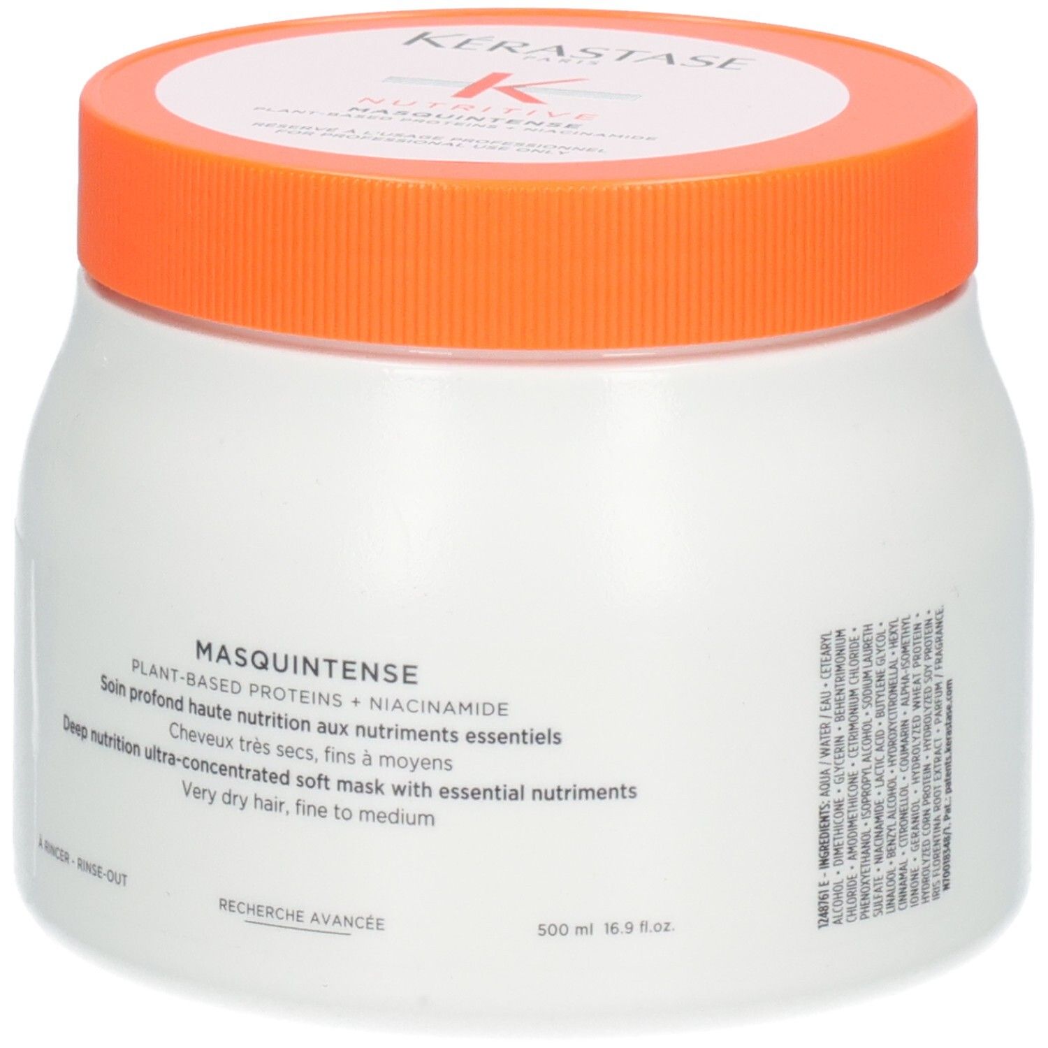 Kérastase Masquintense soin profond haute nutrition avec Niacinamide. 500ml.