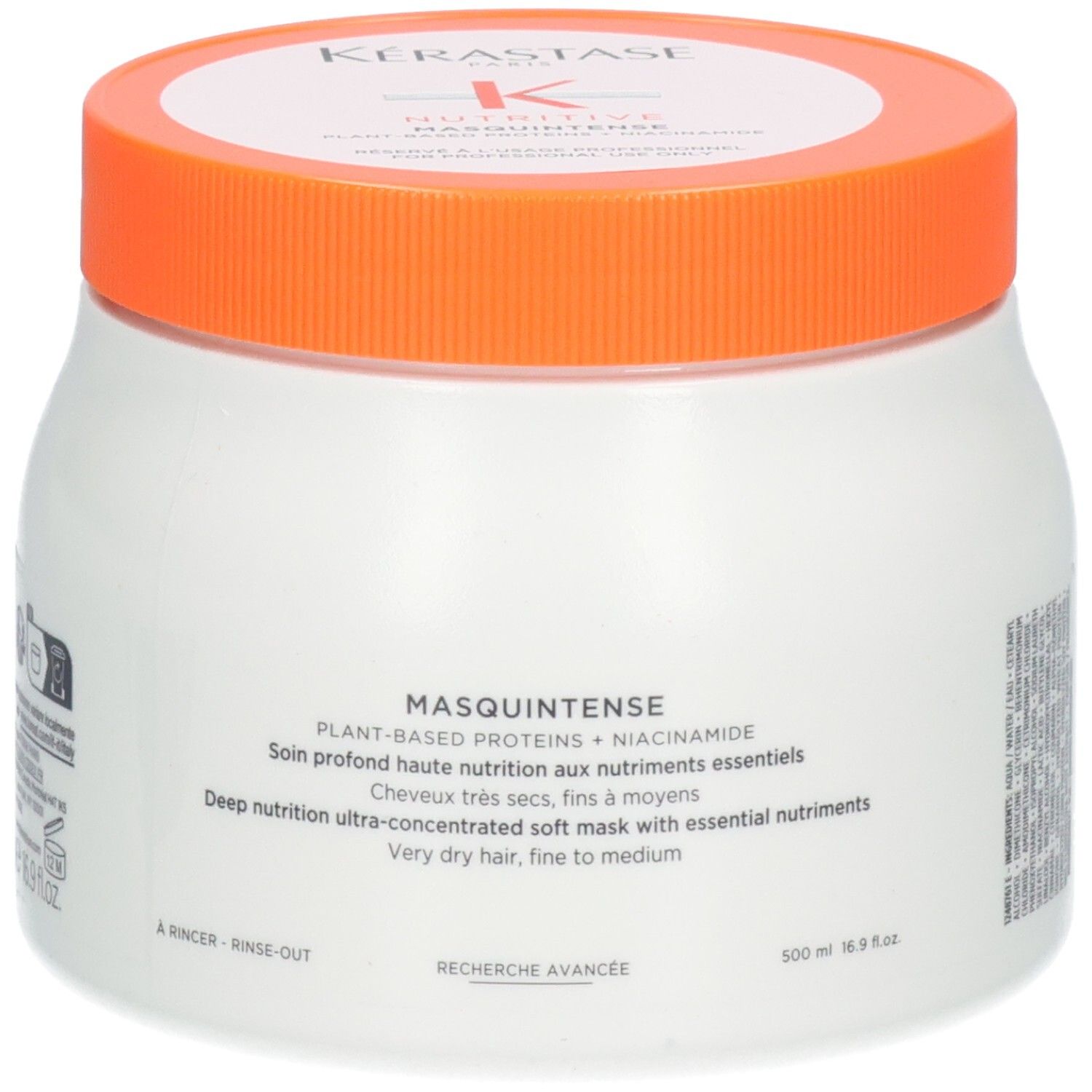 Kérastase Masquintense soin profond haute nutrition avec Niacinamide. 500ml.