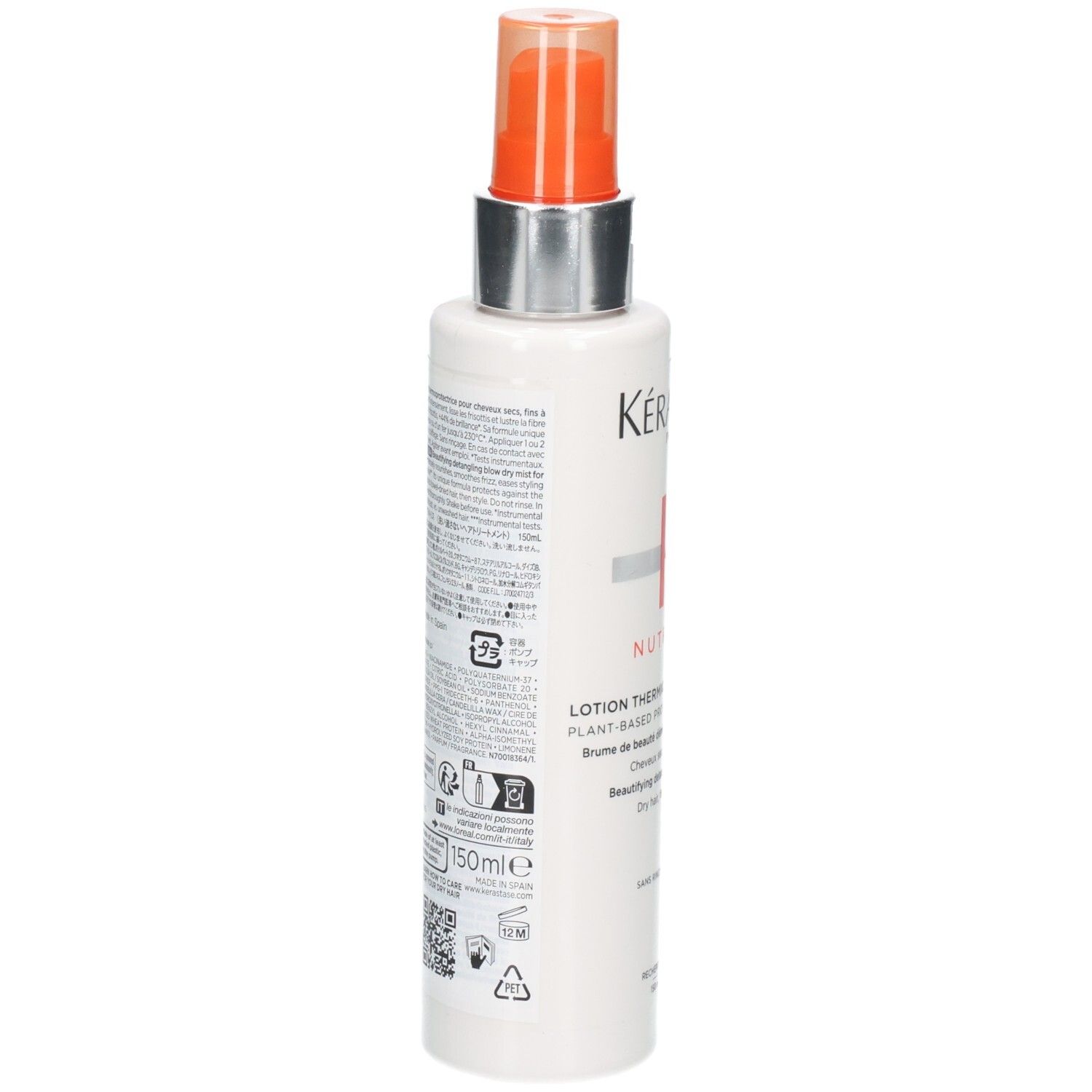 Kérastase Nutritive Lotion Thermique Sublimatrice Brume de Beauté Démêlante Thermoprotectrice