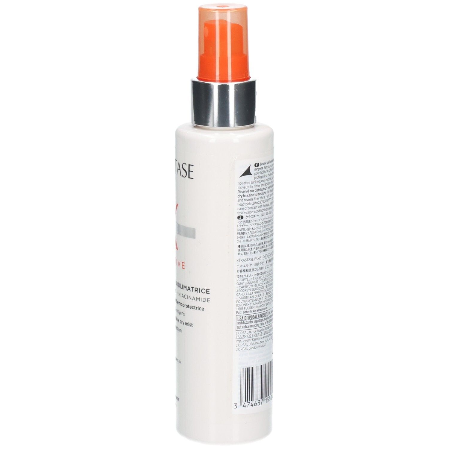 Kérastase Nutritive Lotion Thermique Sublimatrice Brume de Beauté Démêlante Thermoprotectrice