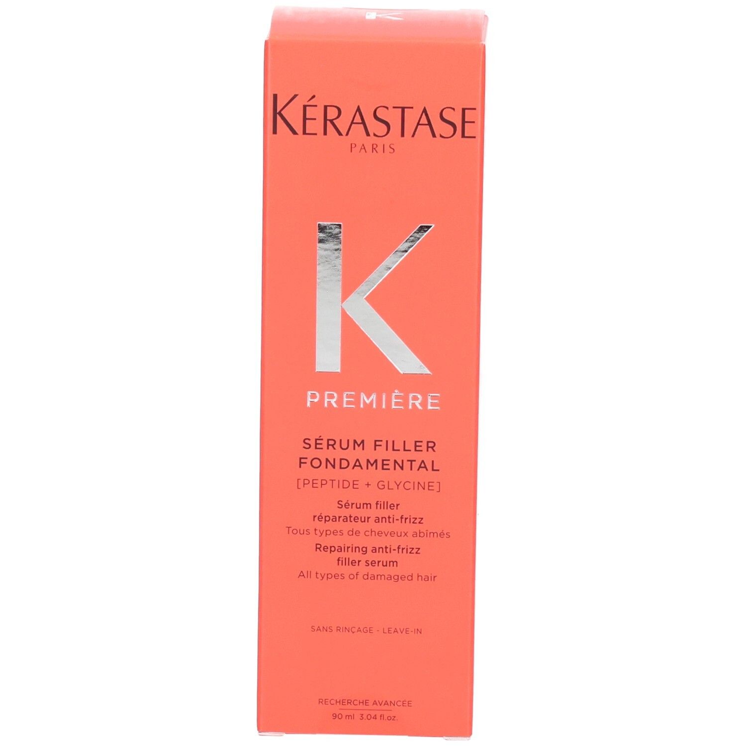 Kérastase Première Sérum Filler Fondamental, face avant avec logo et nom du produit.