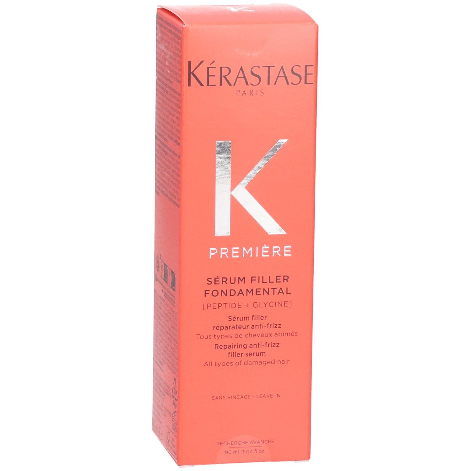Kérastase Première Sérum Filler Fondamental, vue de face de l'emballage.