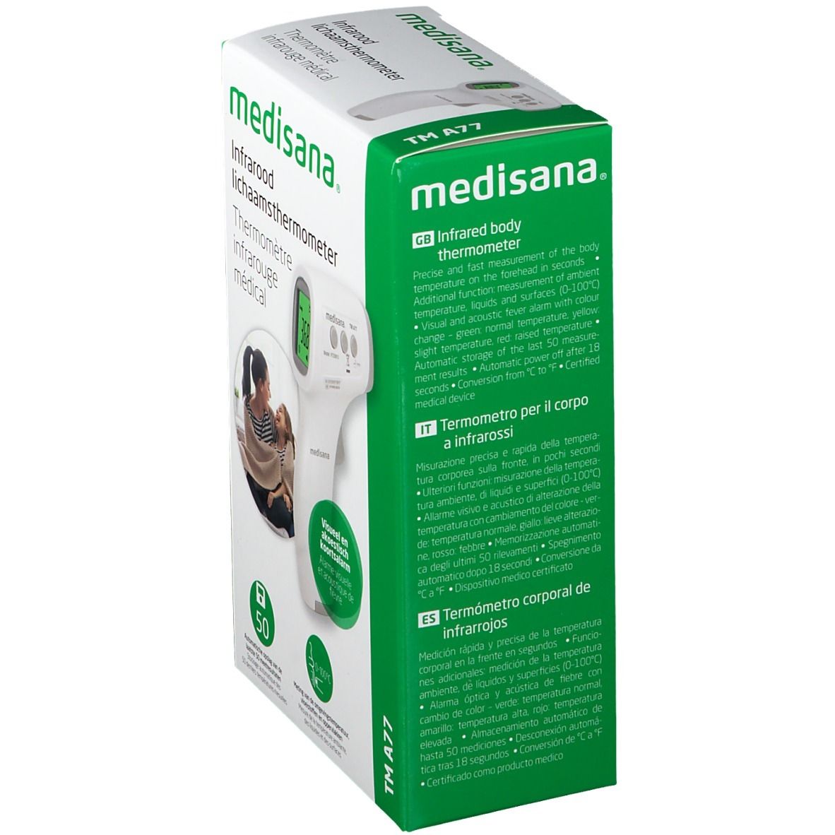 Medisana Infrarood Lichaamsthermometer TM A77