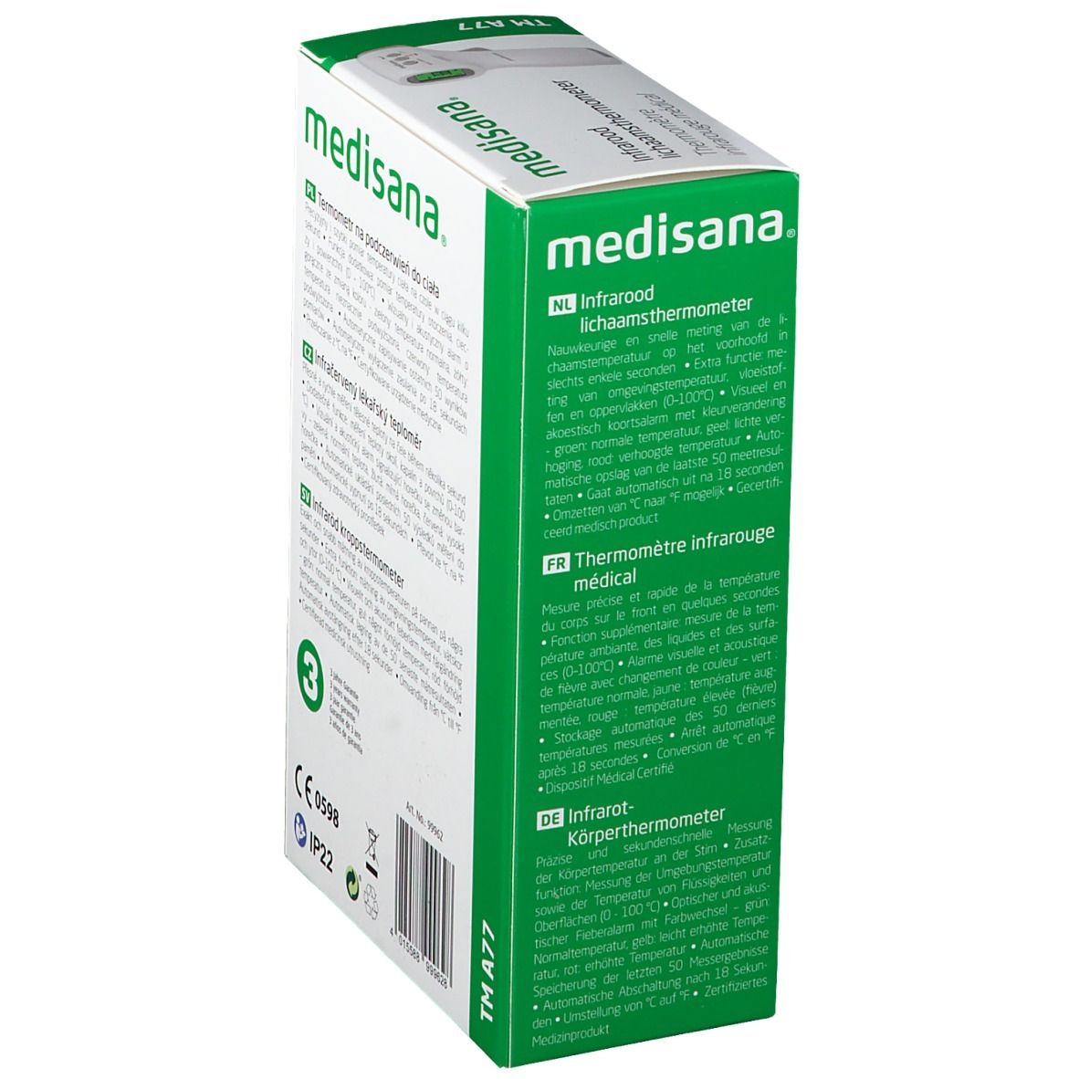 Medisana Infrarood Lichaamsthermometer TM A77