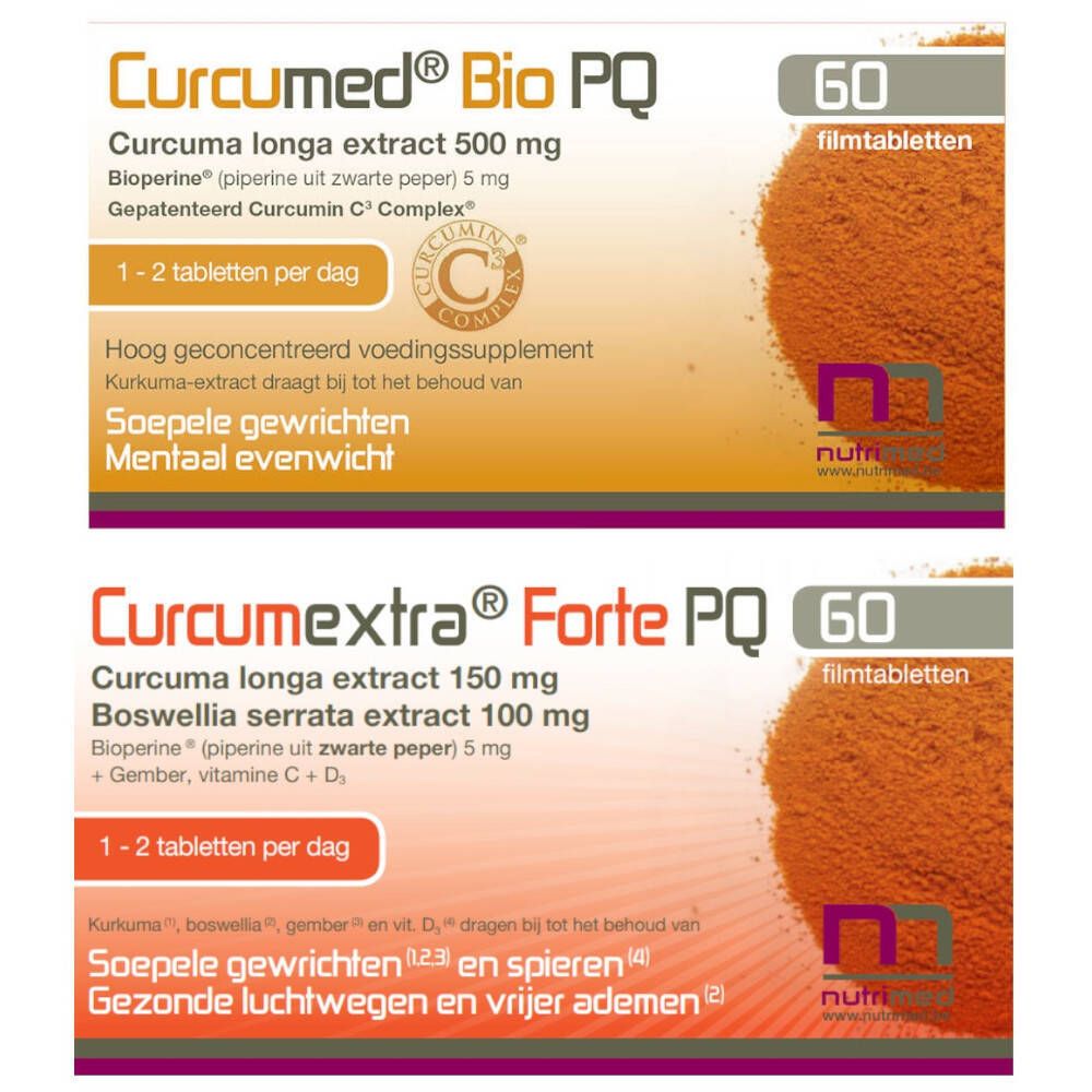 Curcumed Bio PQ + Curcumextra Forte PQ