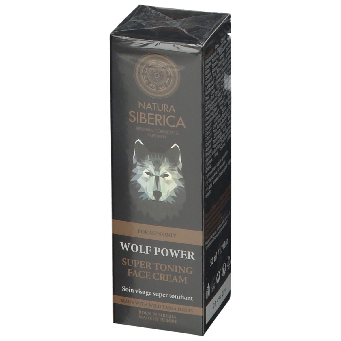 Natura Siberica Homme Crème Super Tonifiante Wolf Power