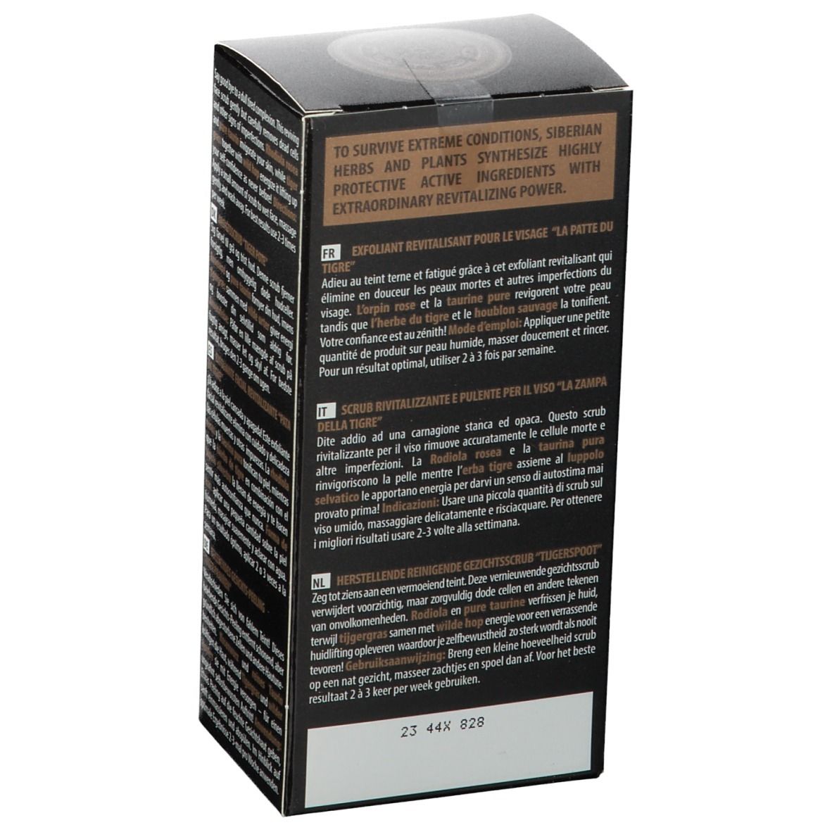 Natura Siberica Homme Gommage Nettoyant pour le Visage Tiger’S Paw