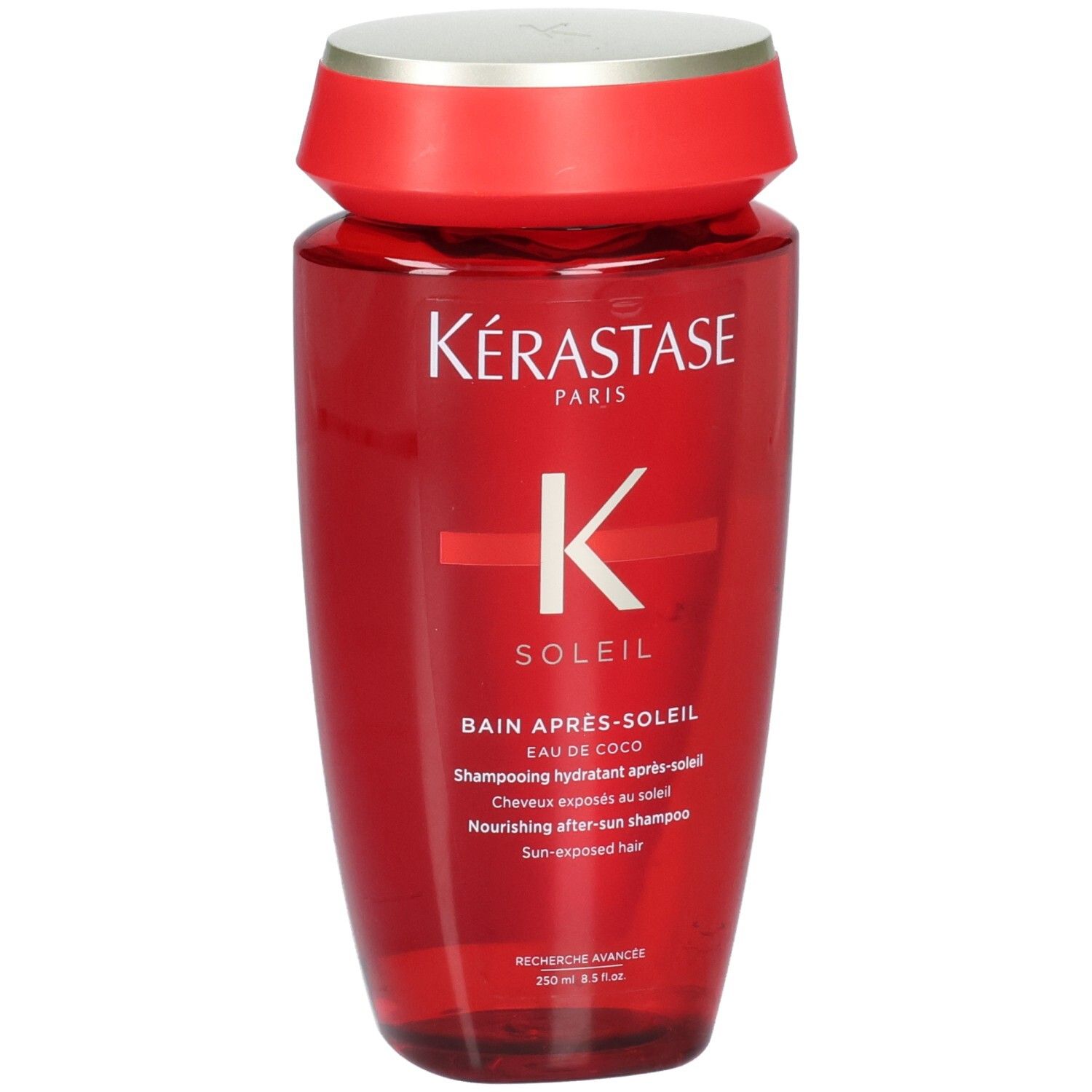 Bouteille Kérastase Soleil Bain Après-Soleil, rouge, 250ml.