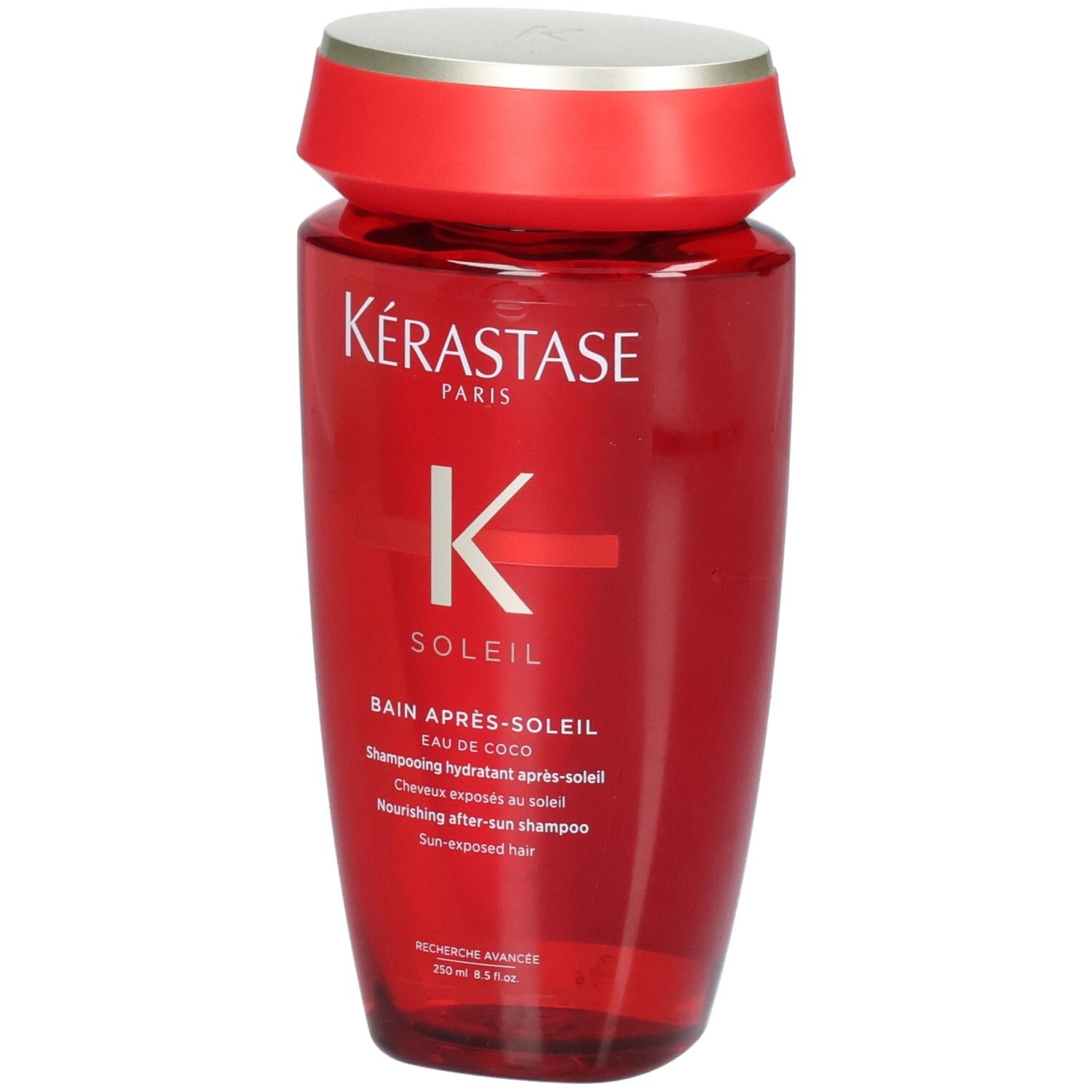 Bouteille Kérastase Soleil Bain Après-Soleil, rouge, 250ml.