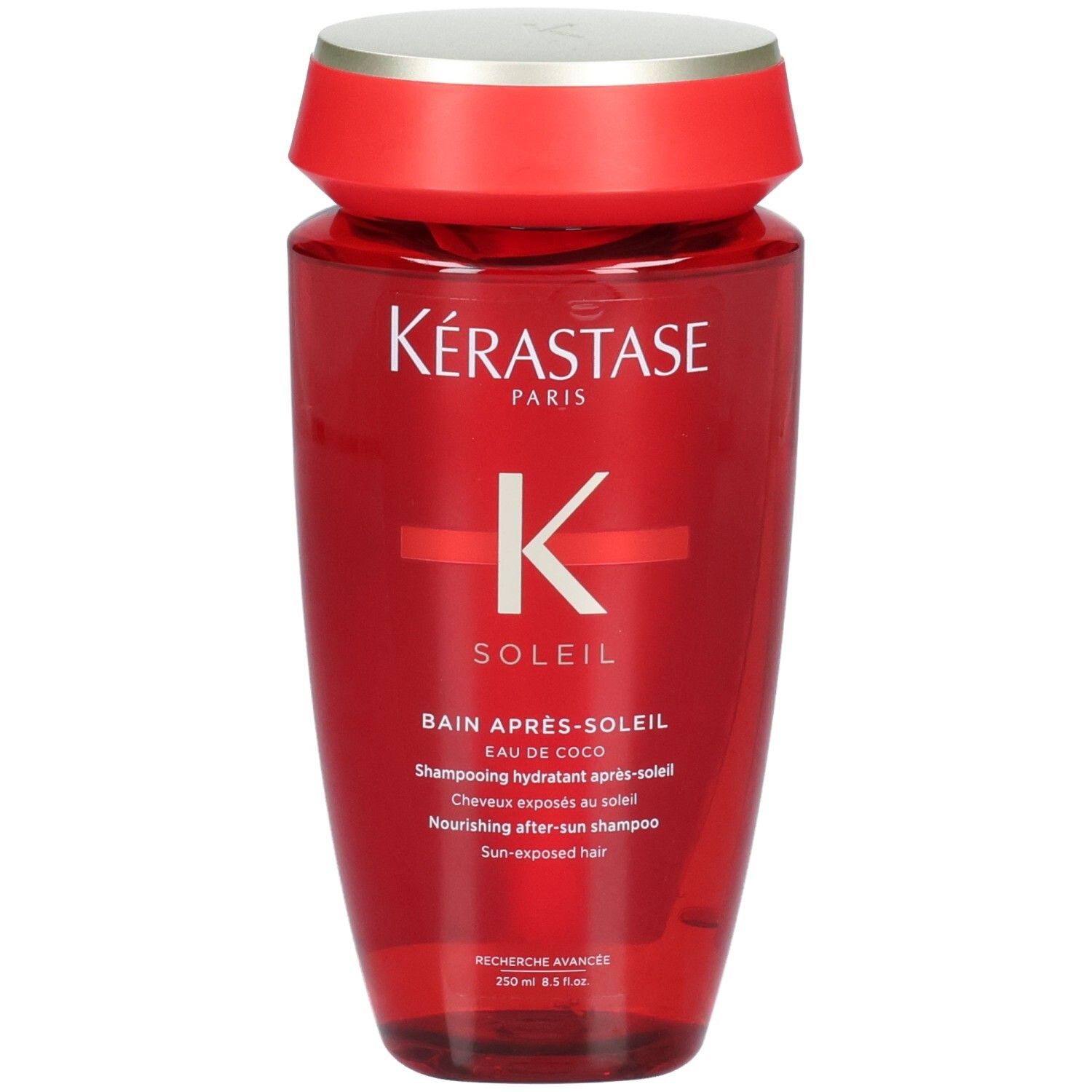 Bouteille Kérastase Soleil Bain Après-Soleil, rouge, 250ml.