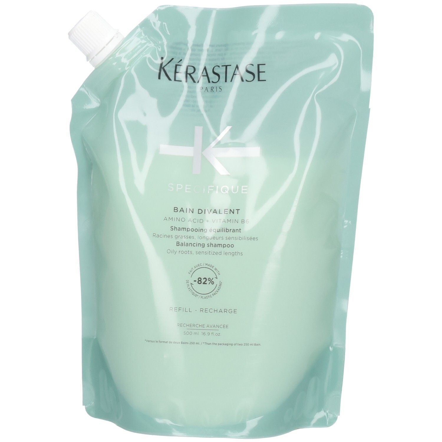Kérastase Specifique Bain Divalent navulzak voor balancerende shampoo.