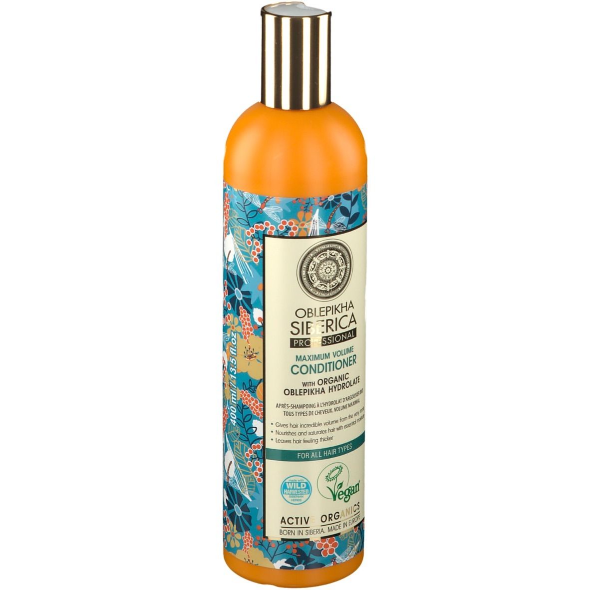 Natura Siberica Oblepikha Conditioner Tous Types de Cheveux