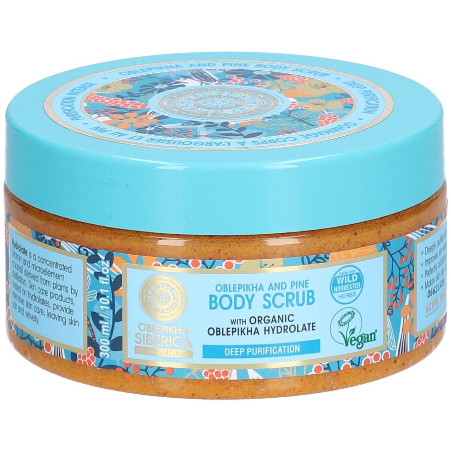 Natura Siberica Oblepikha Lichaamsscrub met Honing