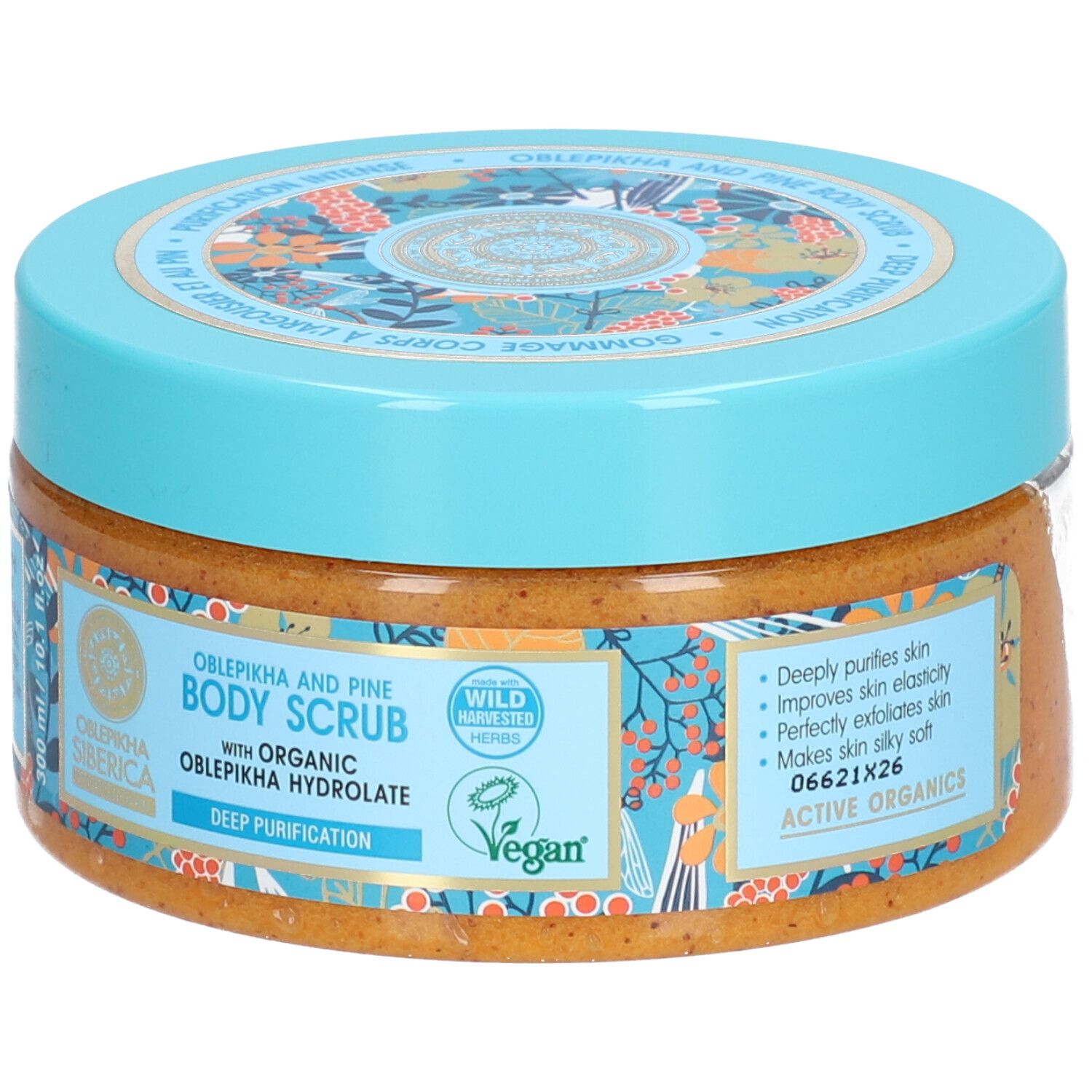 Natura Siberica Oblepikha Lichaamsscrub met Honing