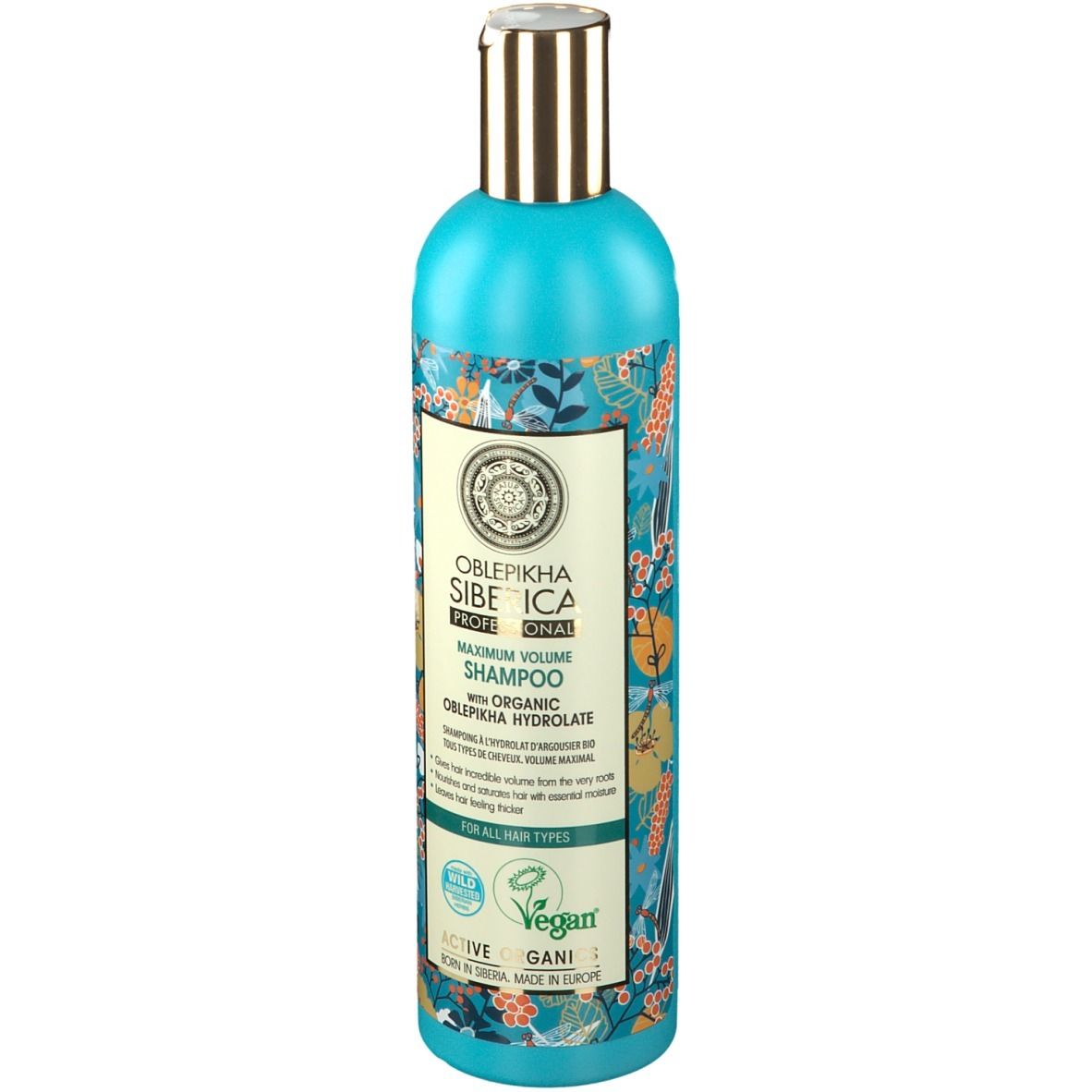 Natura Siberica Oblepikha Shampooing Tous Types de Cheveux