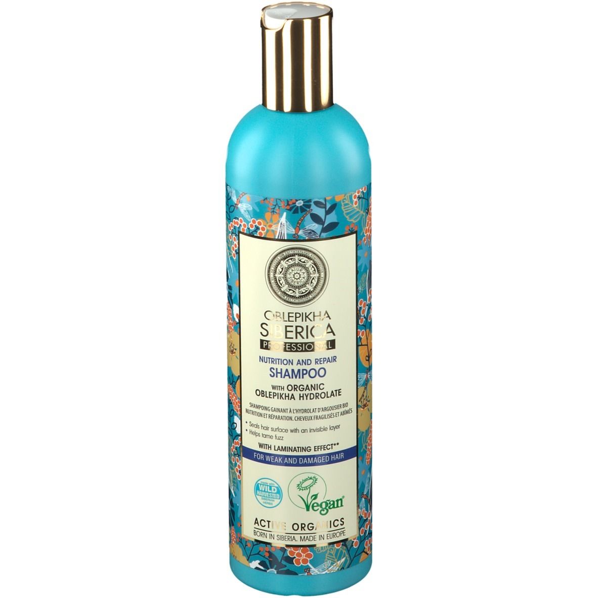 Natura Siberica Oblepikha Shampooing Cheveux Secs et Abîmés
