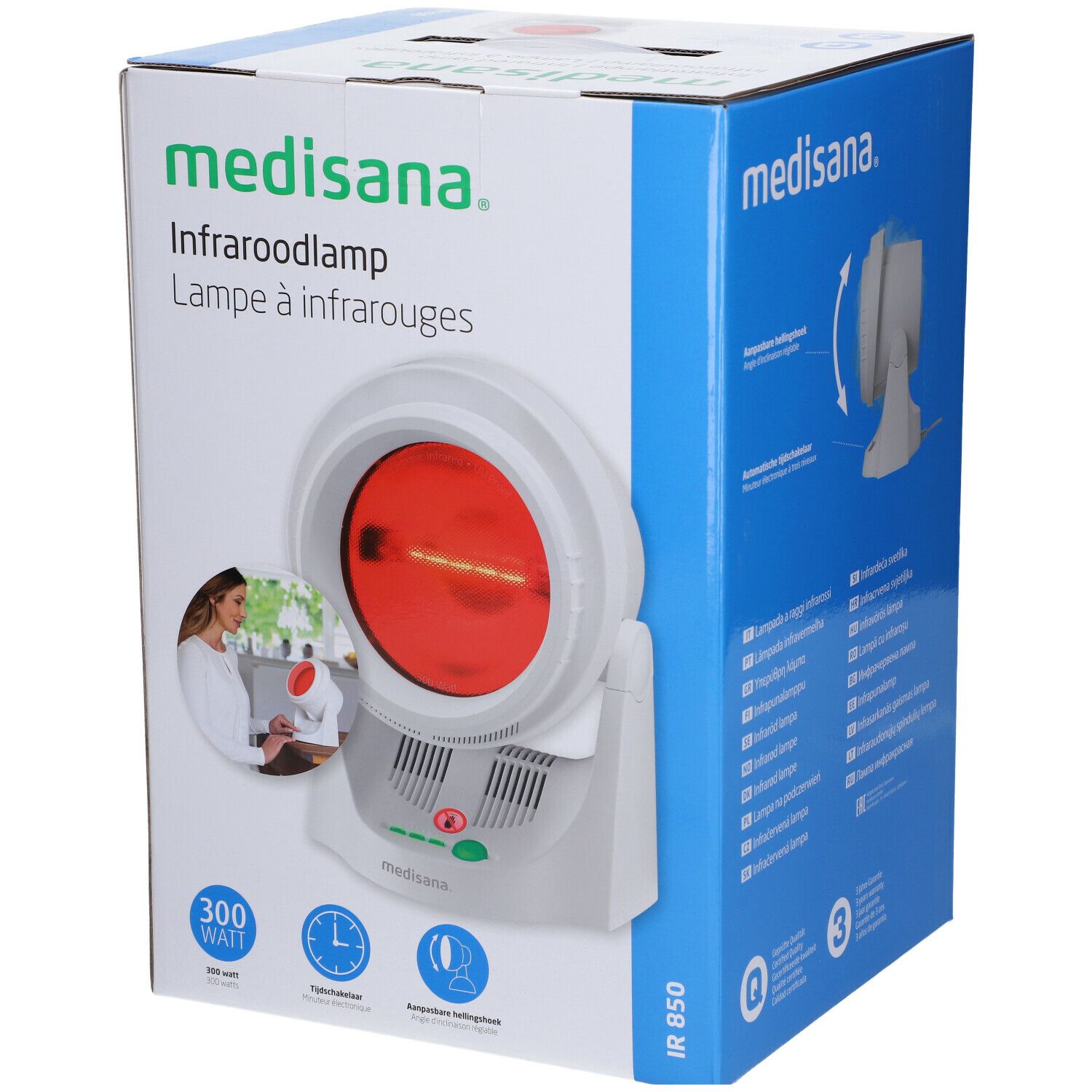Medisana IR 850 Lampe Infrarouge 300W 1 pc(s) - farmaline.be